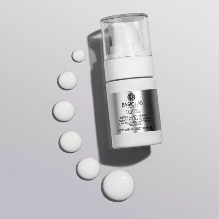 BasicLab Anti-Age Serum za Područje Oko Očiju sa 10% Peptida i Ceramidima 15ml | 5907637951673 | Kozmo