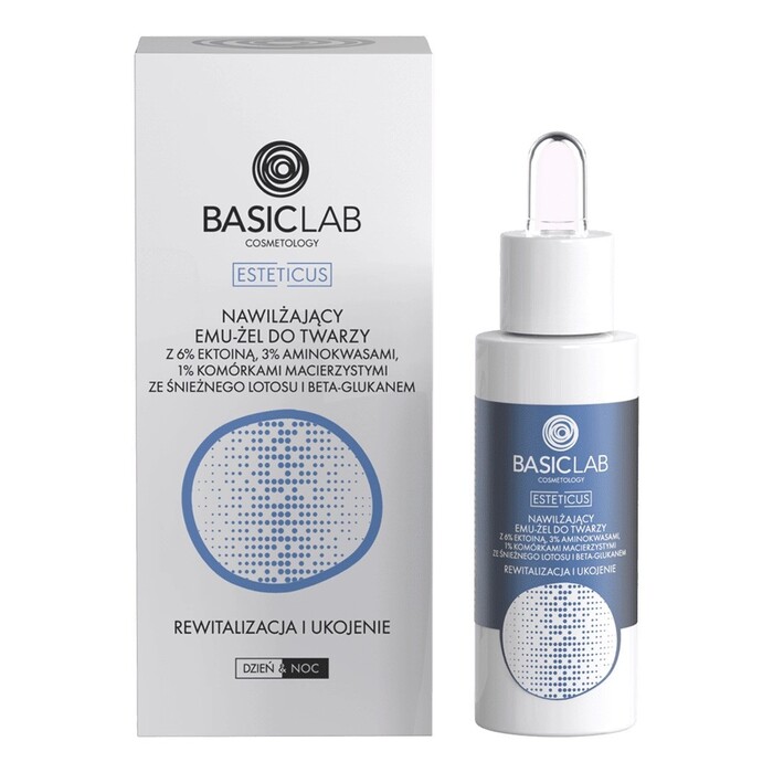 BasicLab Serum za lice sa ektoinom za osetljivu i dehidriranu kožu - 5907637951796 - Kozmo