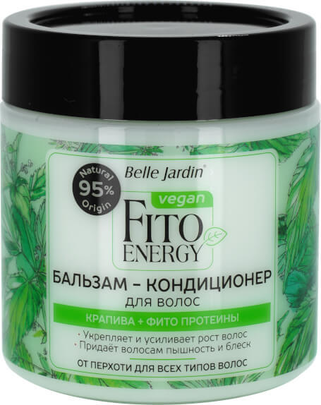 Balzam i regenerator protiv opadanja kose sa koprivom i proteinom svile FITO ENERGIA 450 ml | Belle Jardin Cosmetics | Kozmo