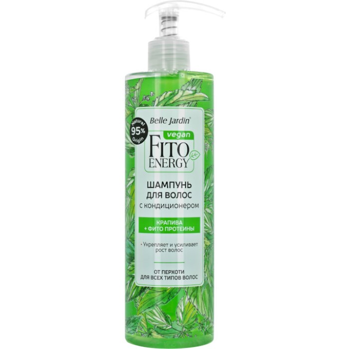 Šampon i balzam za masnu kosu - kopriva i keratin FITO ENERGIA 420 ml | Belle Jardin | Cosmetics | Kozmo