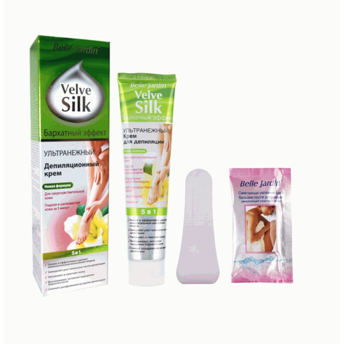 Krema za depilaciju za osetljivu kožu VELVE SILK 125 ml | Belle Jardin | Cosmetics | Kozmo