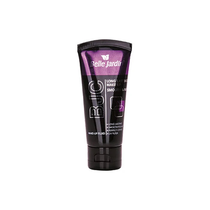 Tečni puder za mat izgled sa UV filterom LONG LASTING MAKE UP FLUID 30 ml | Belle Jardin | Cosmetics | Kozmo