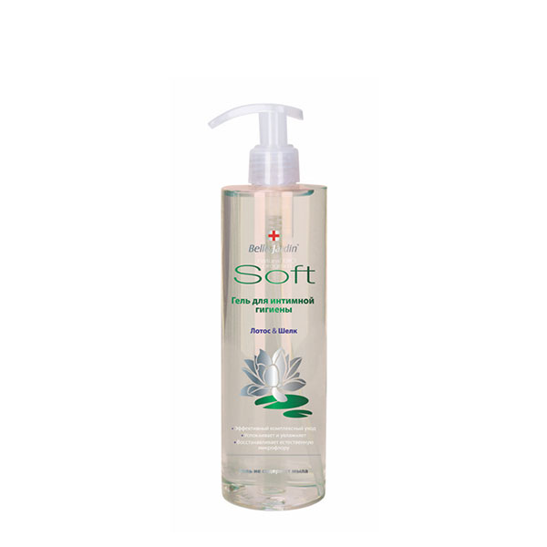 Gel za intimnu higijenu sa ekstraktom lotosa i proteinima svile SOFT EXCLUSIVE 400 ml | Belle Jardin | Cosmetics | Kozmo