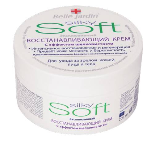 Krema za obnavljanje kože i efekat svilenkaste mekoće SOFT EXCLUSIVE  200ml | Belle Jardin | Cosmetics | Kozmo