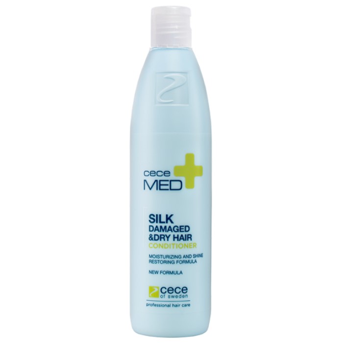 Regenerator za suvu i oštećenu kosu sa svilom Silk Damaged & Dry Hair Silk 300ml | Cece Med | Kozmo
