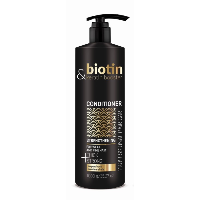 Regenerator za Jačanje Kose sa Keratinom i Biotinom BIOTIN &KERATIN BOOSTER 1000ml | CHANTAL | Kozmo Shop Online