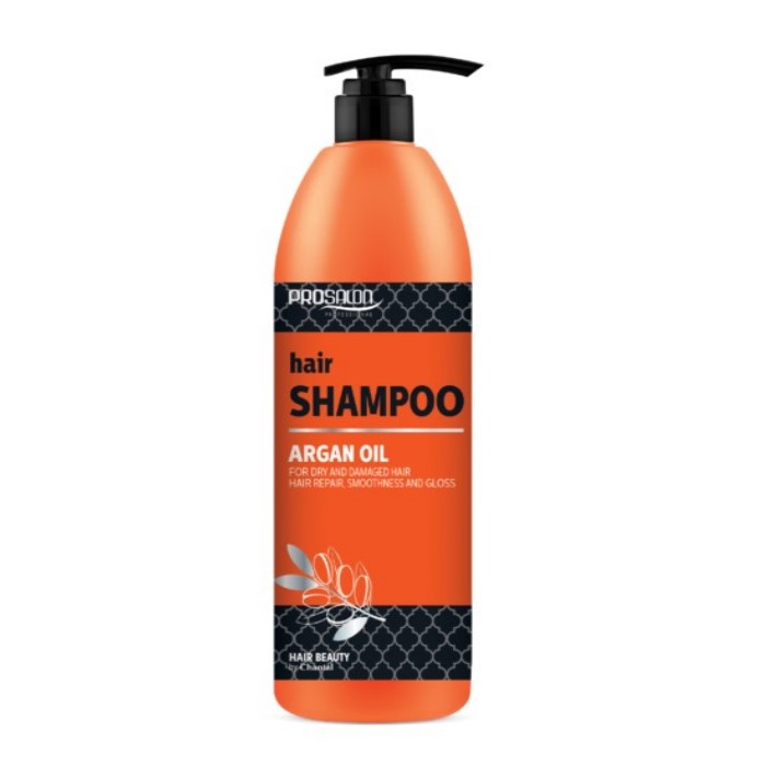 Šampon za kosu sa arganovim uljem ORANGE LINE - ARGAN OIL - 1000g | CHANTAL PROSALON Professional | Kozmo