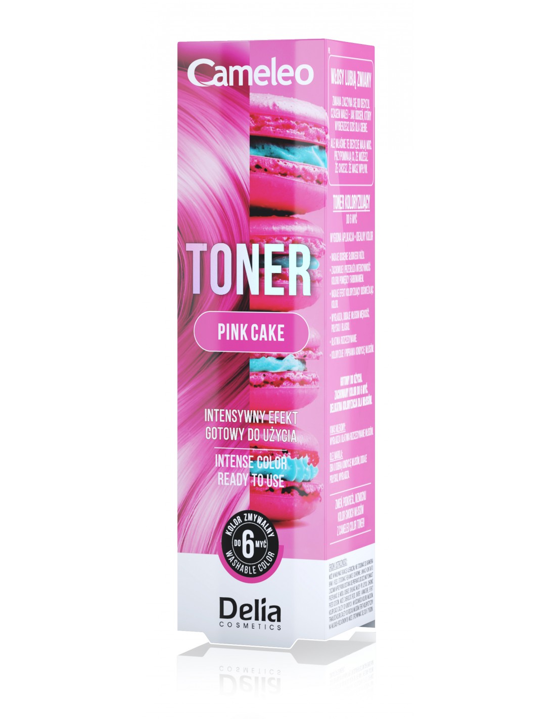 Cameleo Toner za kosu Pink Cake 60 ml – Delia Cosmetics – Kozmo