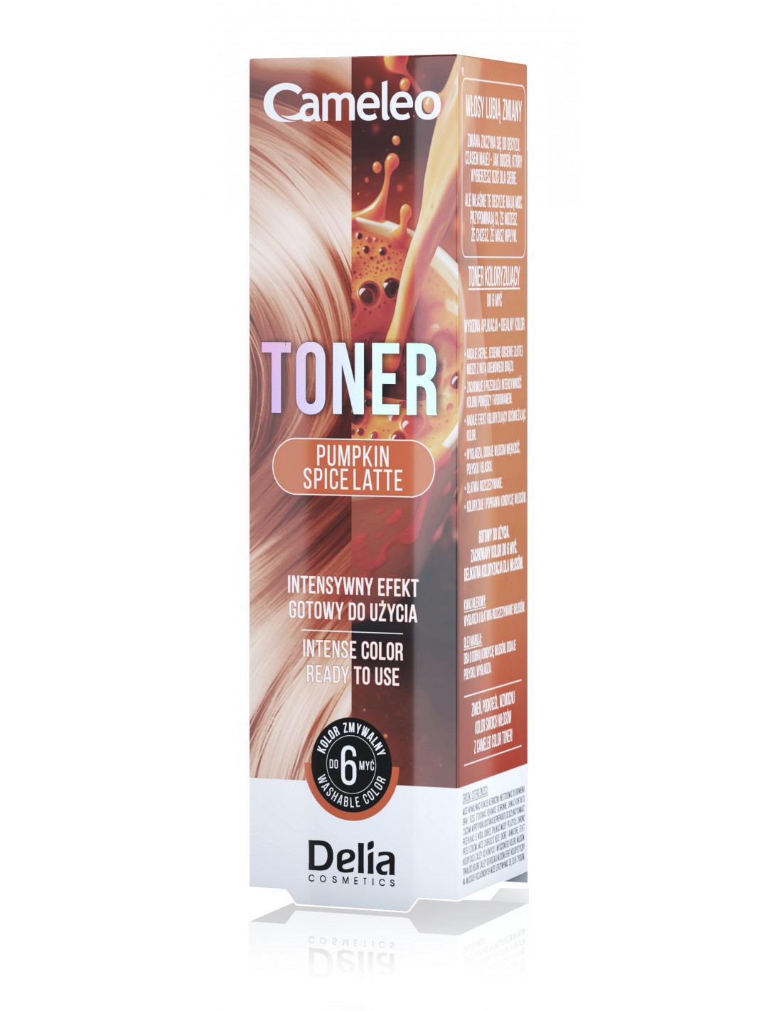 Cameleo Toner za kosu Pumpkin Spice Latte 60 ml – Delia Cosmetics – Kozmo