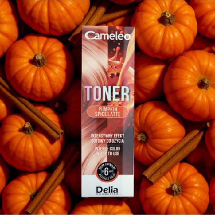 Cameleo Toner za kosu Pumpkin Spice Latte 60 ml – Delia Cosmetics – Kozmo