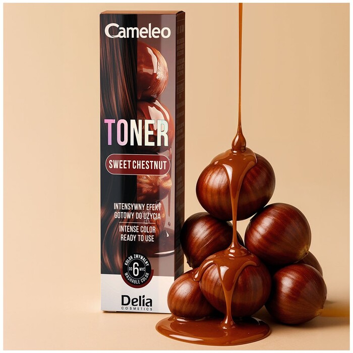 Cameleo Toner za kosu Sweet Chestnut 60 ml – Delia Cosmetics – Kozmo