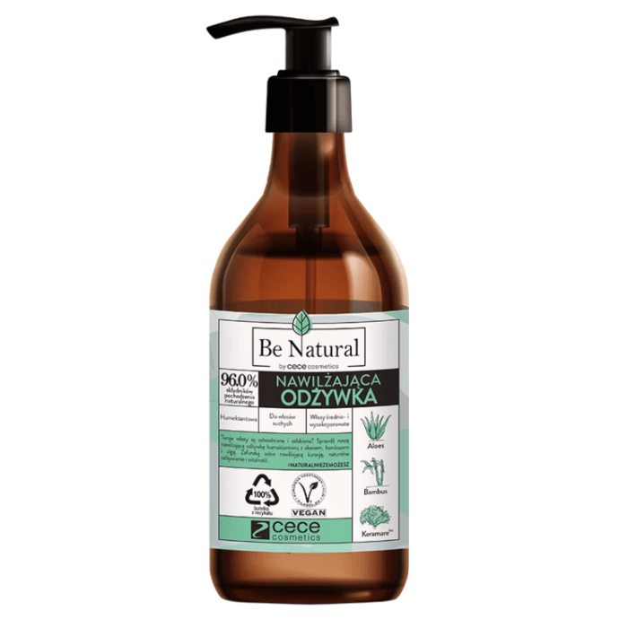 Hidratantni balzam za oštećenu i suvu kosu - humektant sa aloe verom i bambusom 270ml | Be Natural | CECE | Cosmetics | Kozmo