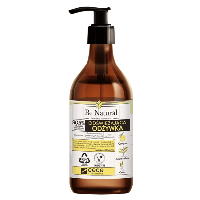 Prirodni balzam za masnu kosu sa proteinima za volumen i sjaj kose  270ml | Be Natural | CECE | Cosmetics | Kozmo