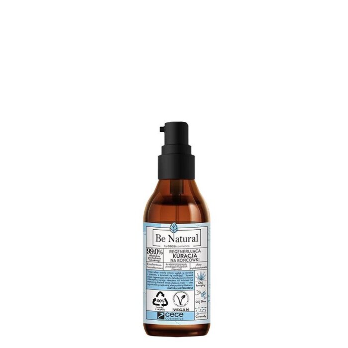 Serum emolijent-humektant za regeneraciju krajeva oštećene kose, nakon tretmana izbeljivanja ili mini-vala 75ml | Be Natural | CECE | Cosmetics | Kozmo
