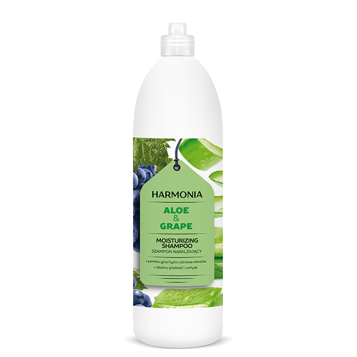 Šampon za suvu kosu sa ekstraktima aloe vere i grožđa - HARMONIA 1000ml