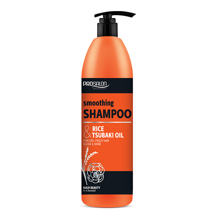 Šampon za za suvu kosu bez sjaja sa pirinčanom vodom  RICE & TSUBAKI OIL -PROSALON 1000g | CHANTAL PROSALON Professional | Kozmo