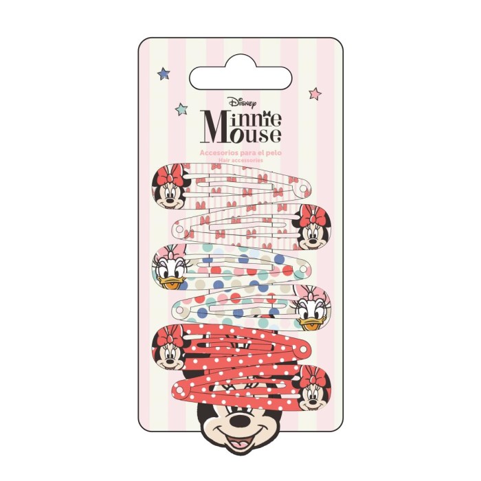 Šnalice za kosu Disney Minnie 6 kom - Kozmo-2500003061