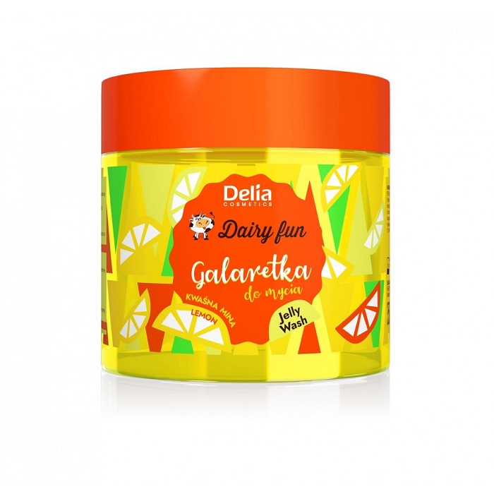 Dairy Fun Žele pena za kupanje - Limun 350 g  | DELIA Cosmetics | Kozmo