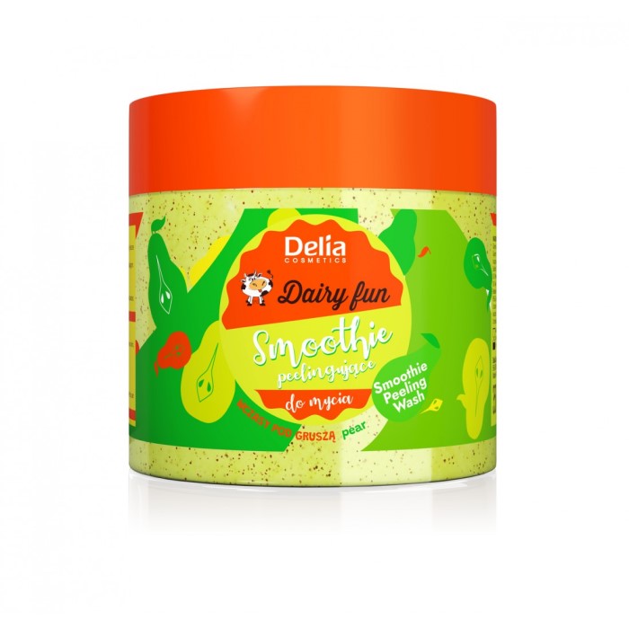 Piling žele za telo sa eteričnim uljem kruške Dairy Fun 350 g   | DELIA Cosmetics | Kozmo