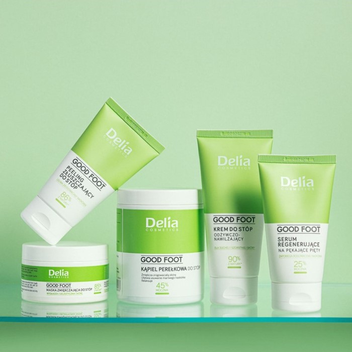 GOOD FOOT Piling za stopala sa AHA kiselinama, ši putreom i alantoinom 60 ml  | DELIA Cosmetics | Kozmo