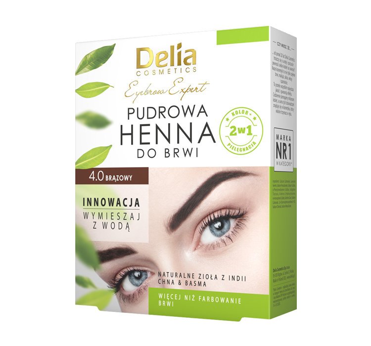Kana u prahu za obrve 4.0,  4 g  | DELIA Cosmetics | Kozmo