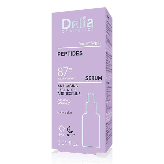 Serum  za lice, vrat i dekolte  PEPTIDI 87  30 ml,  | DELIA Cosmetics | Kozmo