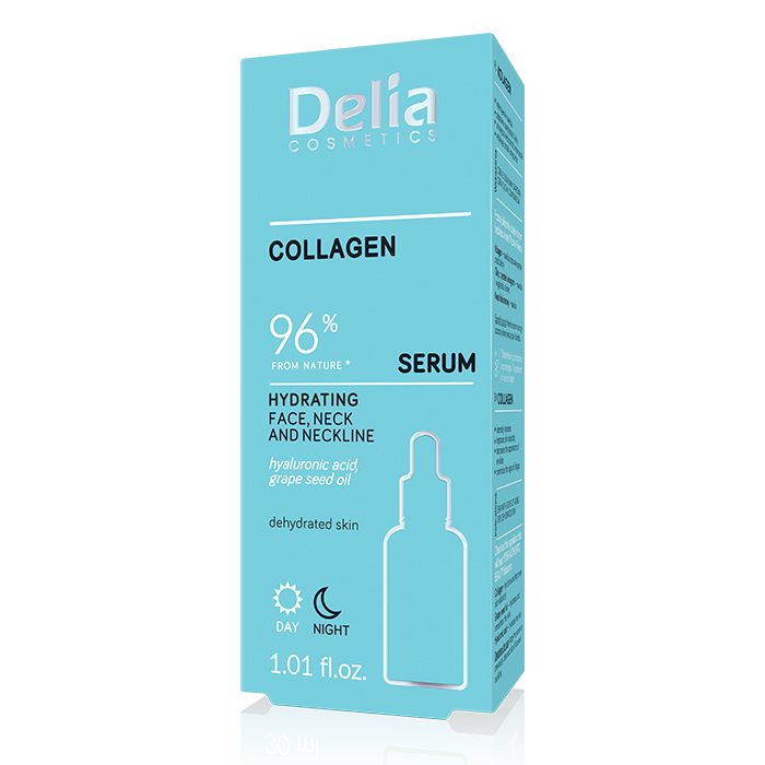 Serum za lice, vrat i dekolte sa kolagenom KOLAGEN 96 30ml  | DELIA Cosmetics | Kozmo