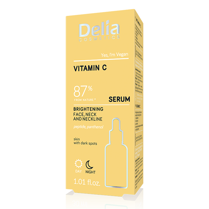 Serum za lice, vrat i dekolte sa vitaminom C 87 30ml  | DELIA Cosmetics | Kozmo