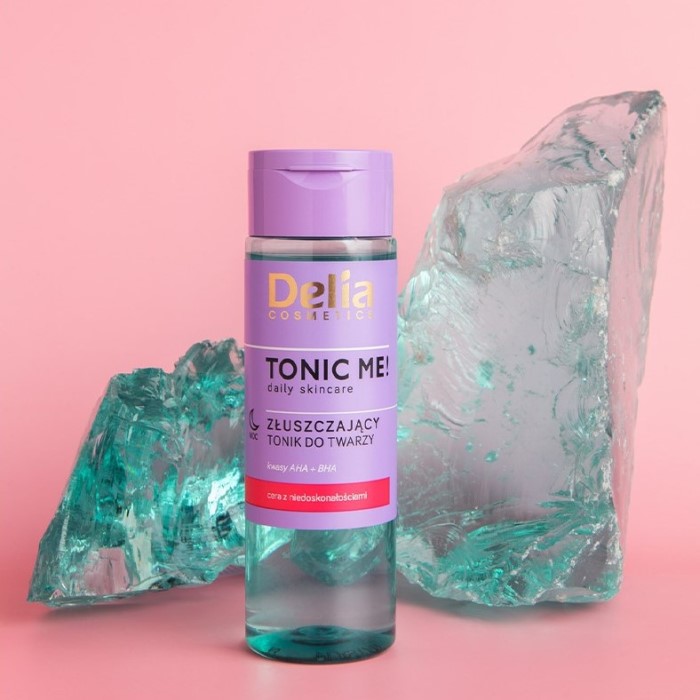 Tonik za lice sa pilingom za akne i nesavršenu kožu TONIC ME 200 ml -| DELIA Cosmetics | Kozmo