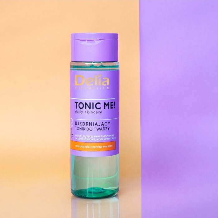 Tonik za lice protiv bora i anti age efektom za zrelu kožu TONIC ME 200 ml  | DELIA Cosmetics | Kozmo