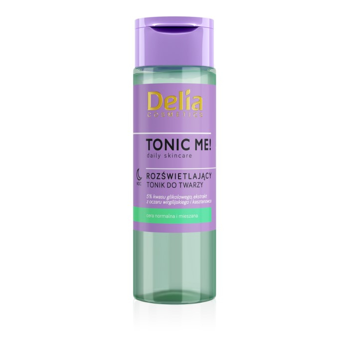 Tonik za čišćenje lica sa vitaminom C za normalnu i kombinovanu kožu TONIC ME 200 ml  | DELIA Cosmetics | Kozmo