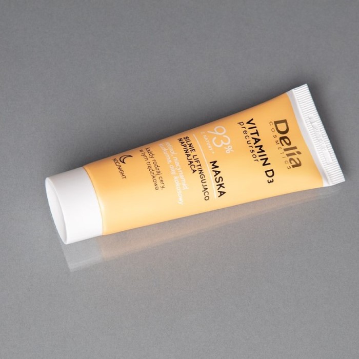 Maska za zatezanje i lifting lica sa dodatkom Vitamina D3, 50 ml  | DELIA Cosmetics | Kozmo