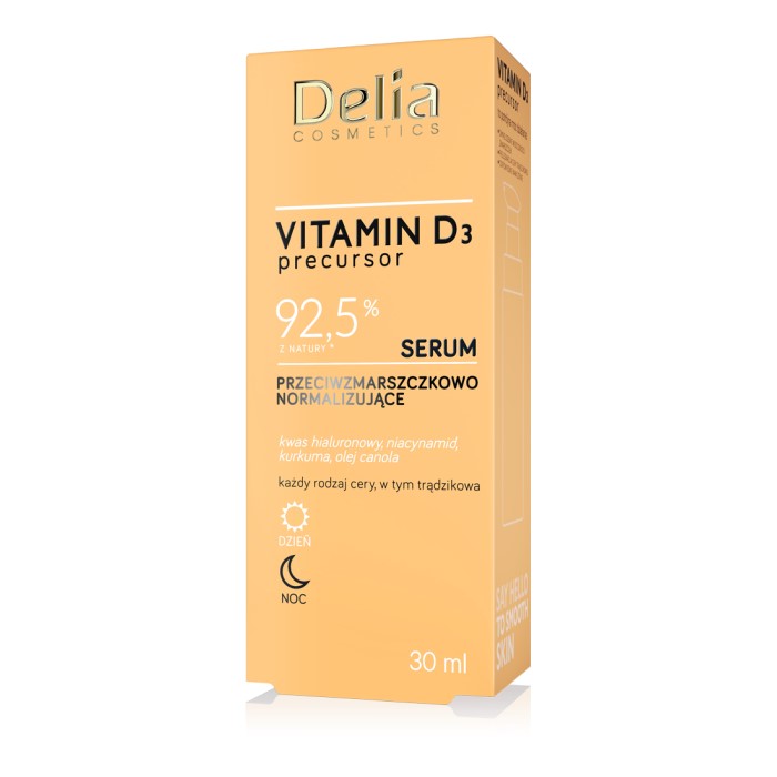 Serum za lice protiv bora sa dodatkom vitamina D3 i anti age efektom, 30 ml  | DELIA Cosmetics | Kozmo