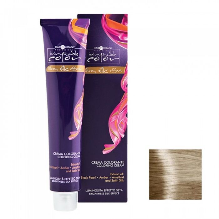Farba za kosu INIMITABLE COLOR 100ml 9.1 Ash very light blond | Hair Company Professional | Kozmo