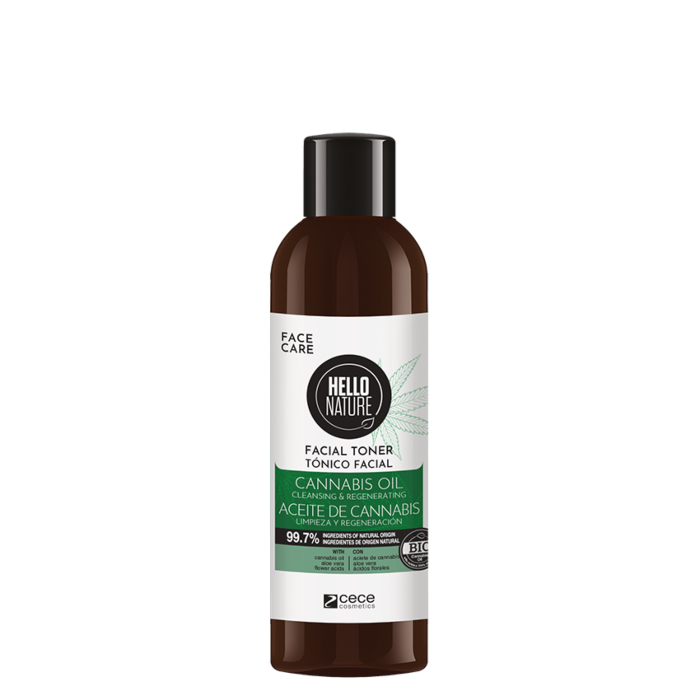 Toner za lice sa CBD uljem za hidrataciju lica 200ml | Hello Nature | Beliso | Kozmo