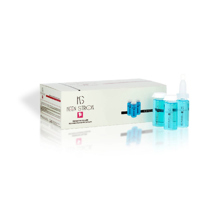 Keratin filer sa vitaminom E i uljem makadamije Hair Tonic  (15x15ml) | Keen Strok | Kozmo