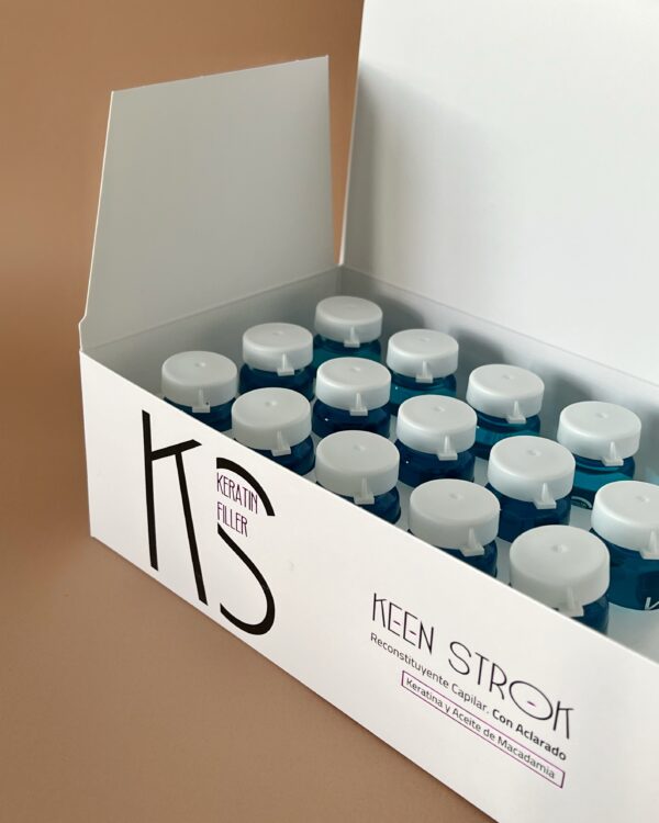 Keratin filer sa vitaminom E i uljem makadamije Hair Tonic  (15x15ml) | Keen Strok | Kozmo