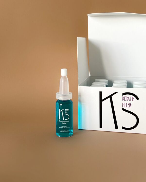 Keratin filer sa vitaminom E i uljem makadamije Hair Tonic  (15x15ml) | Keen Strok | Kozmo