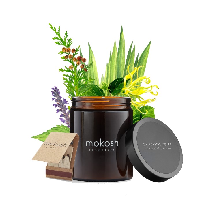 Aromatična sveca - Orjentalna basta 140 g | MOKOSH Cosmetics | Kozmo