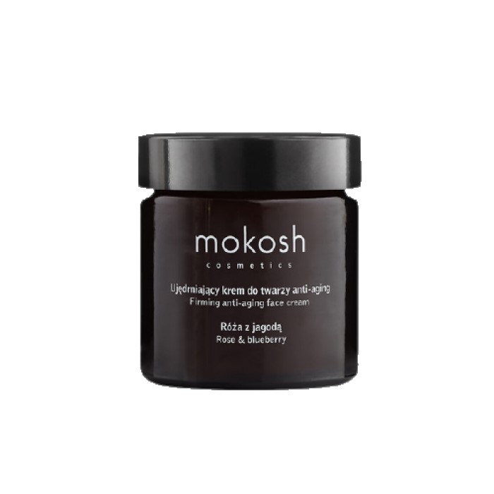 Krema za lice protiv bora sa anti age efektom sa eteričnim uljima ruže i borovnice 60 ml - MOKOSH Cosmetics - Kozmo