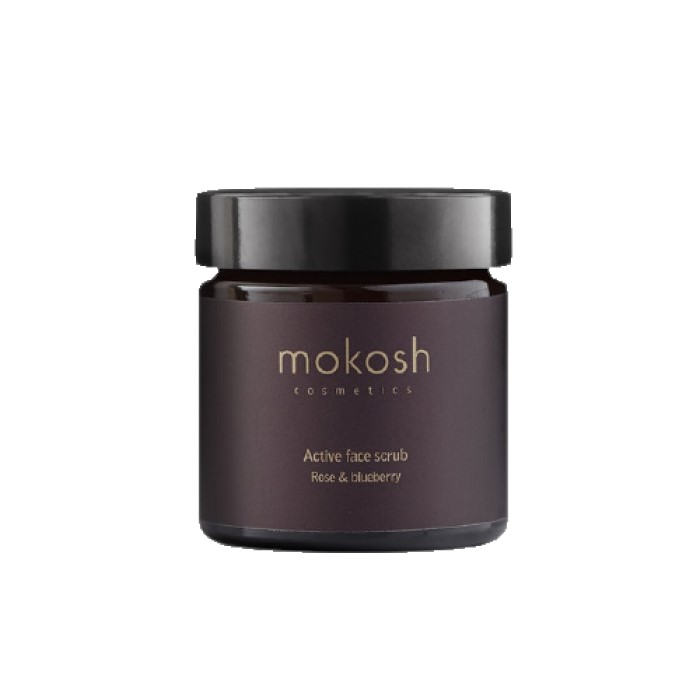 Piling za lice sa eteričnim uljima ruže i borovnice za suvu kožu 12 ml - MOKOSH Cosmetics - Kozmo