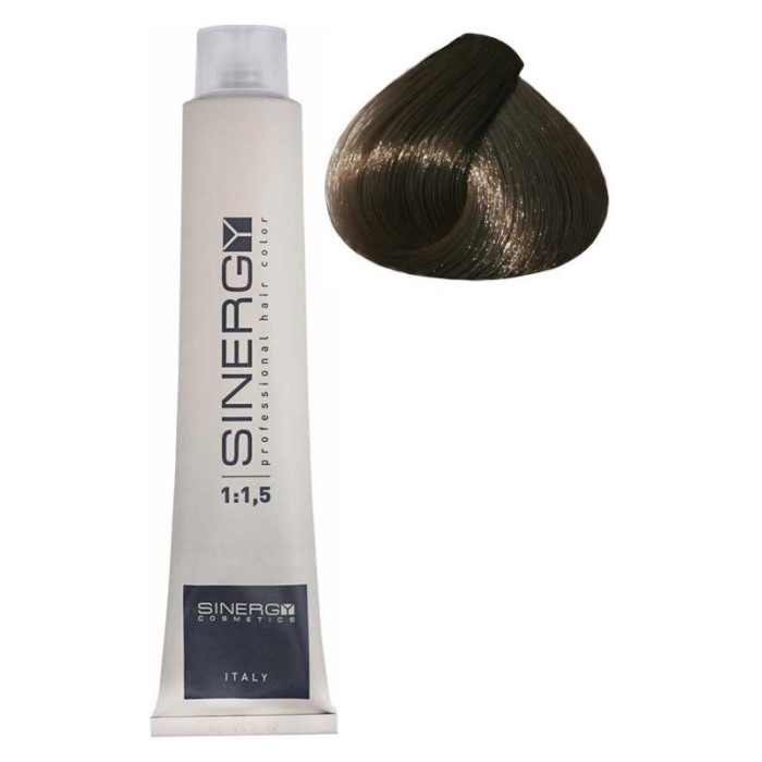 Farba za kosu SINERGY 6.1 pepeljasta tamno plava | Sinergy Cosmetics | Kozmo