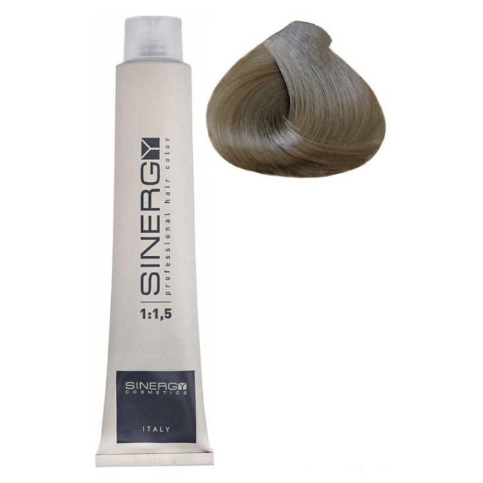 Farba za kosu SINERGY 9.1 veoma svetlo pepeljasto plava | Sinergy Cosmetics | Kozmo