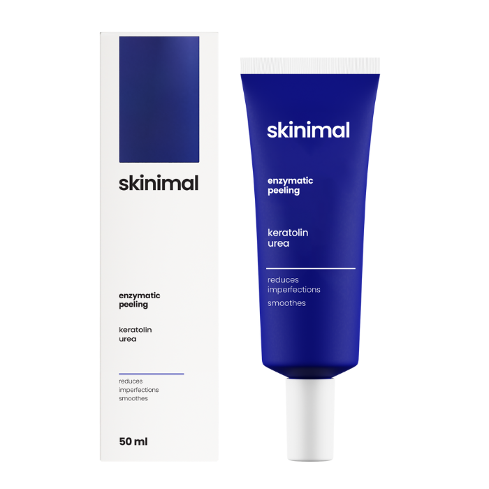  Piling za lice sa keratolinom i ureom 50 ml Kozmo Skinimal 5907747335035