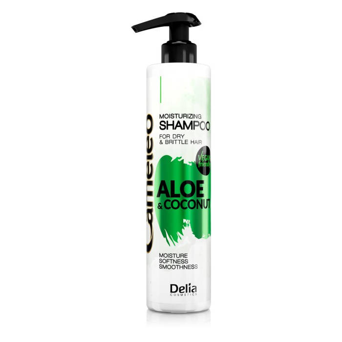 Šampon za kosu sa aloja verom i kokosom za suvu i oštećenu kosu CAMELEO Aloe & Coconut 250 ml | DELIA Cosmetics | Kozmo
