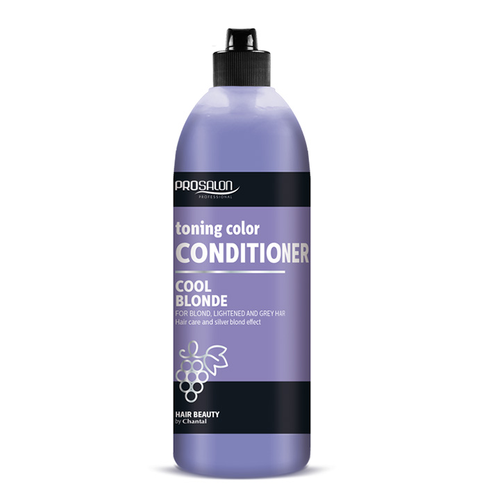 Regenerator za toniranje kose za blajhanu, farbanu i prirodno plavu kosu sa efektom protiv žutih tonova - COOL BLONDE - PROSALON 500g | CHANTAL PROSALON Professional | Kozmo