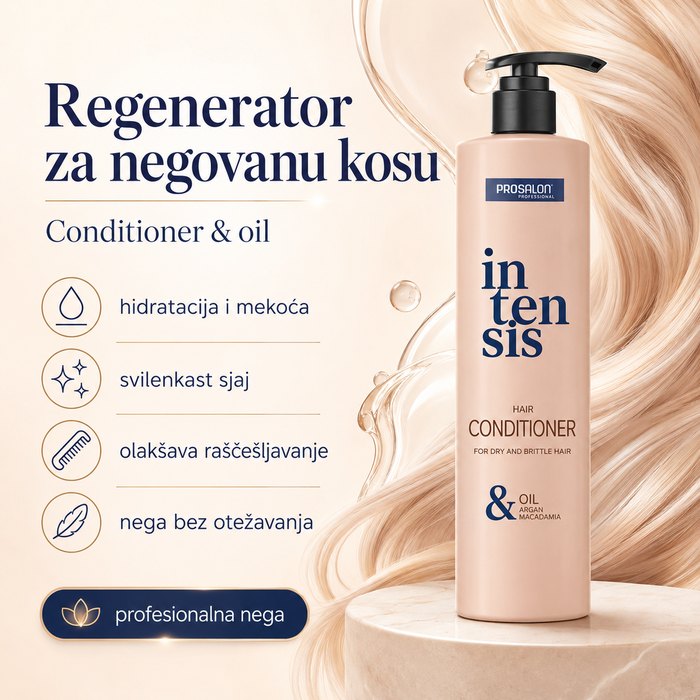 Regenerator za suvu kosu Intensis Hydrating 1000 ml
