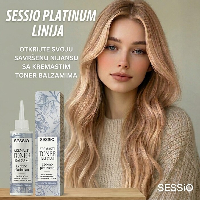 Kremasti Lunaria Pearl toner ili preliv za kosu Sessio | Chantal | Kozmo