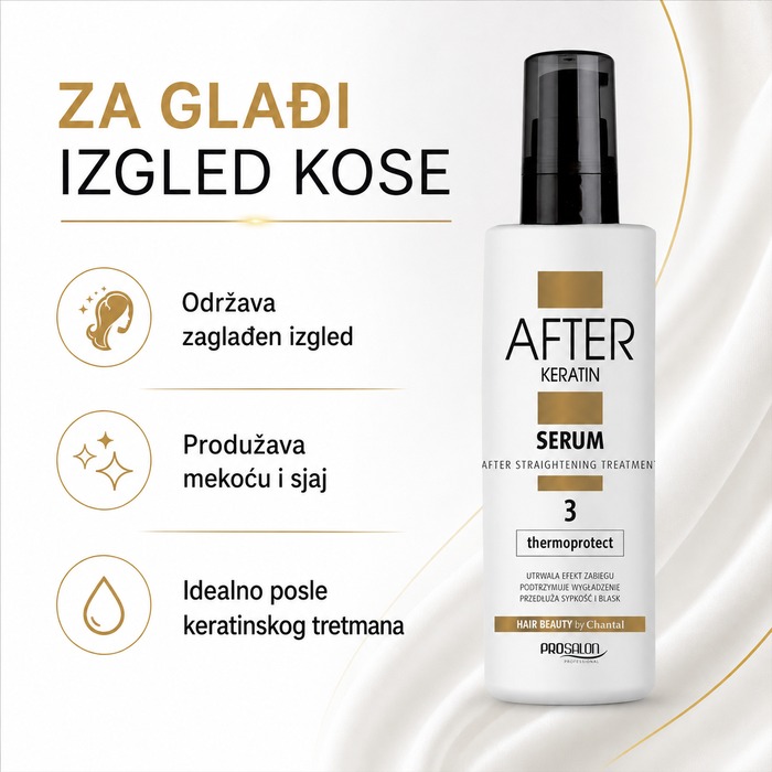 Prosalon After Keratin termozaštitni serum za kosu 100 ml