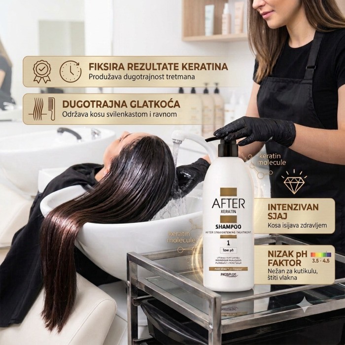 Prosalon After Keratin šampon posle keratinskog tretmana 500ml